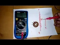 Potentiometer checking with Multimeter