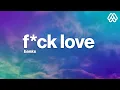 Lagu BANKS - F*ck love (Lyrics)