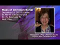 Mass of Christian Burial - St Patrick Parish Kent OH