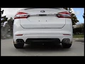2017 - 19 Ford Fusion Sport MRT Street Race Axle Back Performance Exhaust System 91F900 - Video 3 of 2