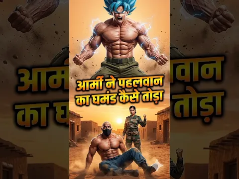 Army vs Pehelwan 💪 | Ghamand Tod Diya in Just 1 Fight! 🇮🇳🔥