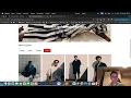 E Commerce Web Site - Python Flask PostgreSQL Javascript