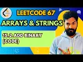 67 2 Add Binary Code Array And String Playlist