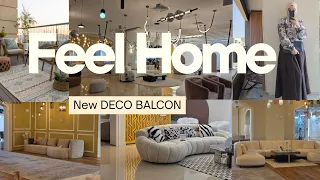 رجوعي لليوتيوب بمفاجأة كبيرة 🥳 كملت ديكور داري فراش وأتات جديد New BALCON DECO.