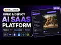 Build Deploy a Fullstack Text Image AI SaaS Next js Gemini AI Stripe PostgreSQL