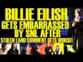 Lagu SNL Just HUMILIATED Billie Eilish After Stolen Land \u0026 ICE Comment DESTROYED RATINGS At Grammys!