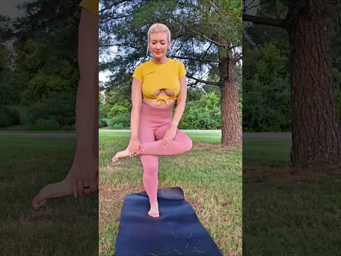 gentle yoga pose