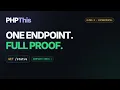One Endpoint Full Proof Building GET status With PHPThis