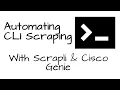 Automating the CLI Using Scrapli Cisco Genie to Collect Interface Utilization