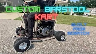 How to build a barstool kart frame from scratch Start to finish