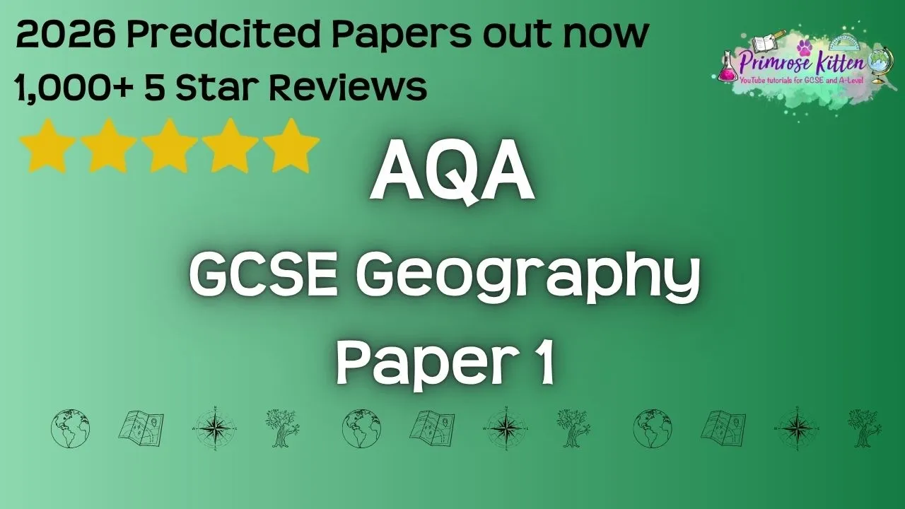 The Whole of AQA Geography Paper 1 | 14th May 2025 | Geography exam revision