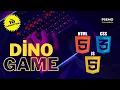 Dino Game using Html css and javascript in 10 minutes