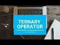 Ternary Operator - Core Java With BlueJ