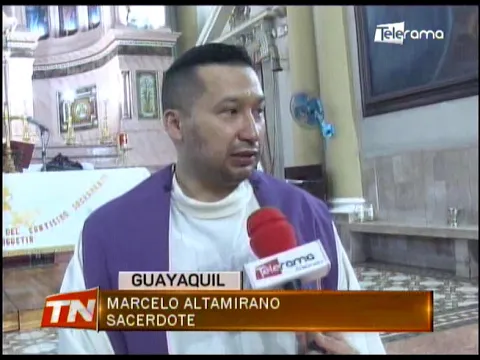 Iglesia San Agustín inundada tras fuerte lluvia