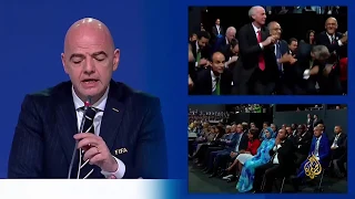 فوز الملف المشترك الثلاثي بتنظيم مونديال 2026 