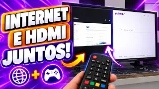 NAVEGUE NA WEB ENQUANTO JOGA OU ASSISTE NO HDMI DA SMART TV LG!