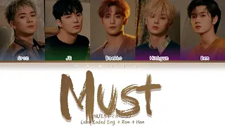 Download NU’EST (뉴이스트) - Must (꼭) (Color Coded Lyrics Eng/Rom/Han/가사) MP3