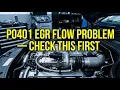 P0401 Code DON T Replace Your EGR Valve Try This First