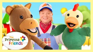 The Cock-A-Doodle-Doo Song 🐓 The Primrose Friends | Sing Along Songs