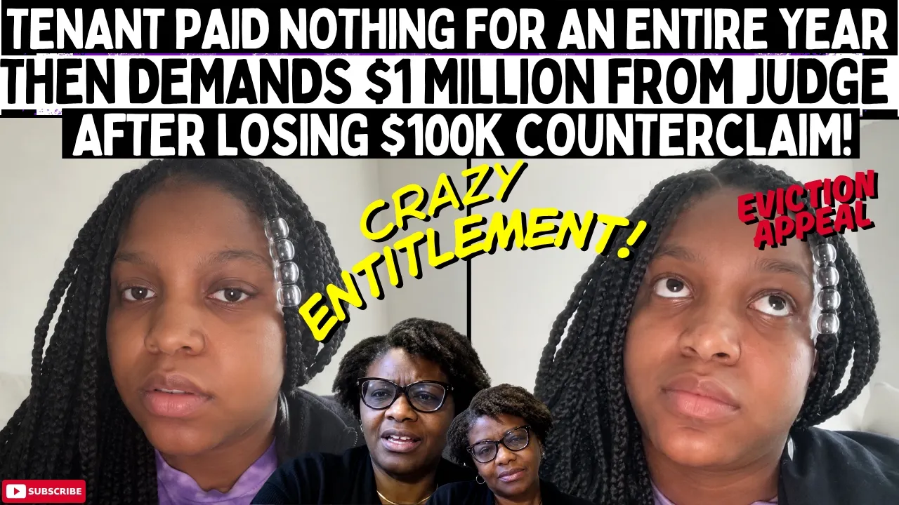 Tenant Paid Nothing For A YEAR, Then DEMANDS $ 1 MILLION From Judge After Losing $100K Counterclaim!