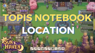 topis notebook location sun haven