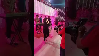 أما براوة من حفل افتتاح نادي الناصر أشرقت احمد نجمة ذا فويس كيدز 