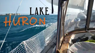 Sailing LAKE HURON with two babies under 2 [E276]