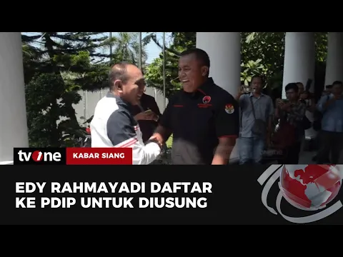 Edy Rahmayadi Daftar ke PDIP untuk Diusung jadi Bakal Calon Gubernur Sumut