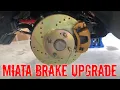 500 Miata - How to Install R1 Concepts Drilled and Slotted Brake Rotors and Ceramic Brake Pads