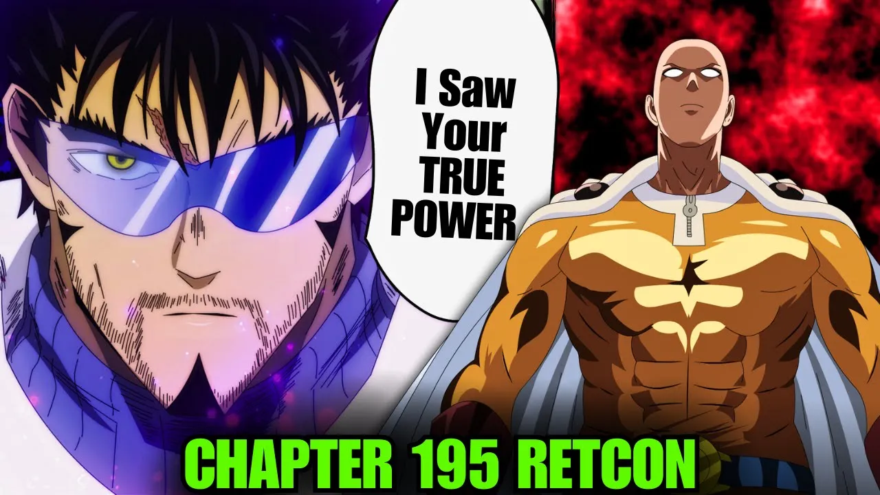 Blast FINALLY Reveals Saitama's BIGGEST SECRET. A NEW Arc Begins! | One Punch Man Chapter 195 Retcon