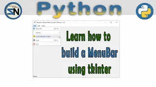 How To Create a Menu Bar in Python Tkinter Full Guide Source Code