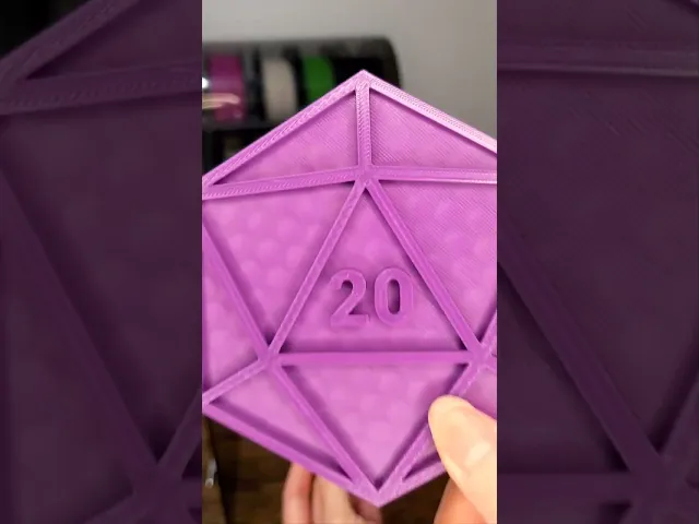 d20 coaster video thumbnail