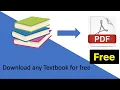 How to Download Textbook in PDF file for free