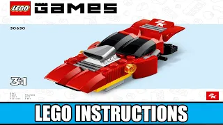 LEGO Instructions | LEGO Games | 30630 | Aquadirt Racer (Alternative Build 2)