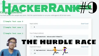 The Hurdle Race Problem HackerRank GamingMech