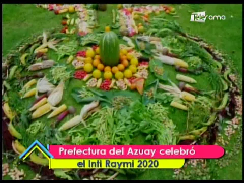 Prefectura del Azuay celebró el Inti Raymi 2020