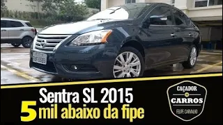 Nissan Sentra SL 2015 VENDIDO // Caçador de Carros