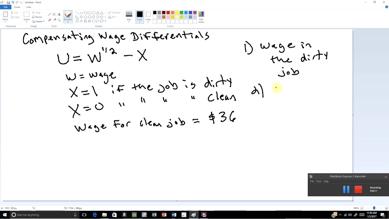 Labor Economics: Compensating Wage Differentials