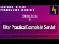 Servlet filter demo servlet tutorial Servlet Filter Practical Example In Servlet