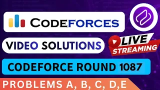 Codeforces Round 1087 Solution - A to E By Dhruvin Codehurdle