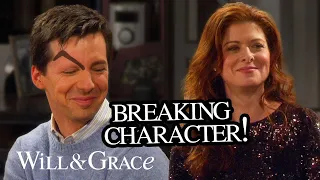 The LIVE episodes but it s just the cast breaking Will Grace