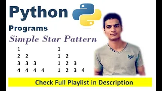 Right Angle Number Pattern Python Programming Complete Logic
