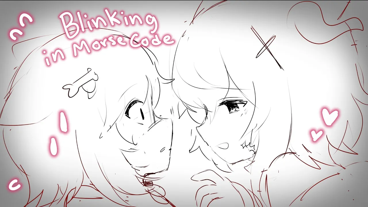 Blinking in Morse Code // MEME