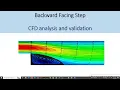 Bakward facing step CFD