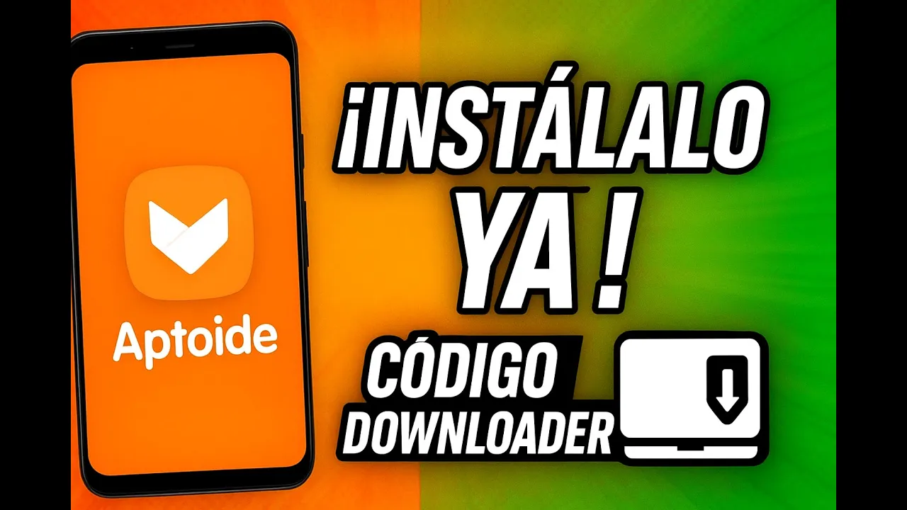 📱 Instala APTOIDE con Downloader ¡FÁCIL y SEGURO en tu Smartphone Android! 🔥