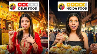 2 AM Delhi v/s Noida Late Night Food War