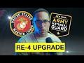 HOW TO PRIOR SERVICE DISCHARGE UPGRADE RE-CODE RECRUITING AIN T EASY PODCAST