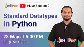 Standard Datatypes in Python Python Data Types Intellipaat