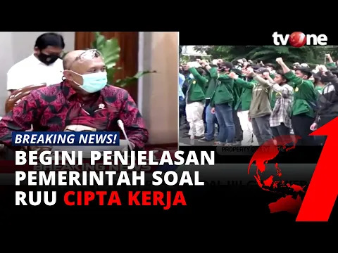 Omnibus Law Bikin Gaduh, Simak Klarifikasi Detail Pemerintah | tvOne