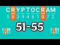 CRYPTOGRAM level 51 52 53 54 55